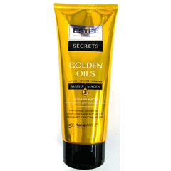 Бальзам-маска для волос "ESTEL SECRETS GOLDEN OILS" с комплексом драгоценных масел 200 мл.(10)