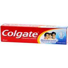 Зубная паста "COLGATE" защита от кариеса свежая мята 100 мл./скидки не действуют/(48)