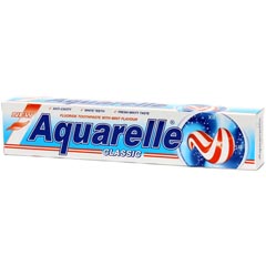 Зубная паста "AQUARELLE" классик 75 мл./скидки не действуют/(50)