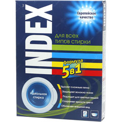 Стиральный порошок "INDEX" универсал 400 гр.(22)