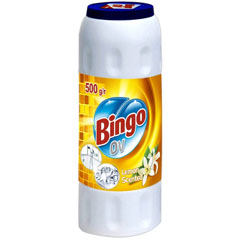Чистящее средство "BINGO" лимон 500 гр./скидки не действуют/(10)