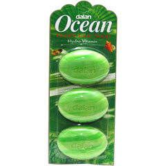 Мыло туалетное "DALAN OCEAN" hydro vitamine/гидро-витамин 3x115 345 гр./скидки не действуют/(20)