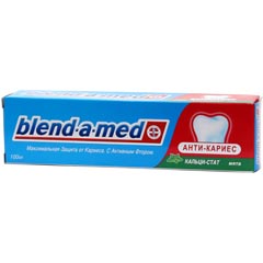 Зубная паста "BLEND-A-MED" анти кариес мята 100 мл.(24)