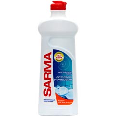 Чистящее средство для ванн "SARMA" гель антиржавчина 500 мл.(18)