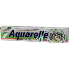 Зубная паста "AQUARELLE" на травах 75 мл./скидки не действуют/(50)