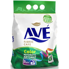 Стиральный порошок "AVE" автомат для цветного белья 3 кг./скидки не действуют/(4)