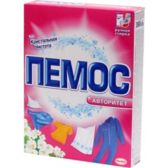 Стиральный порошок "ПЕМОС" активная пена 350 гр.(22)