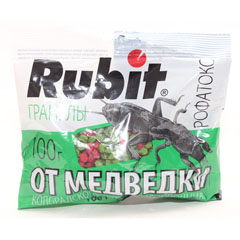 Средство "RUBIT" от медведки гранулы 100 гр.(50)