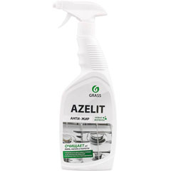 Чистящее средство для кухни "GRASS AZELIT" анти-жир для плит духовок грилей от жира и нагара (бережная очистка) с курком 600 мл.(8)