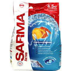 Стиральный порошок "SARMA" актив универсал горная свежесть 4500 гр.(3)