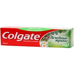 Зубная паста "COLGATE" лечебные травы 100 мл/154 гр./скидки не действуют/(48)