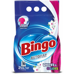 Стиральный порошок "BINGO" Whites Color 2 кг.(6)