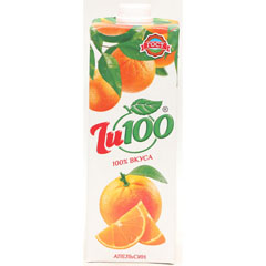 Нектар "ZU100" Апельсиновый тетра-пак 1 л.(12)