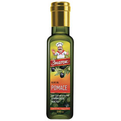 Масло оливковое "ЗНАТОК" Pomace для тушения и жарки ст/б 0,25 л./скидки не действуют/(12)
