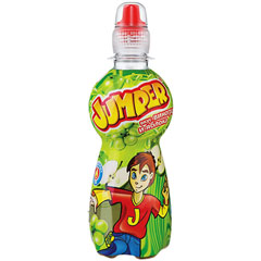 Напиток "JUMPER" негазированный безалкогольный ПЭТ (спорт) виноград - яблоко 0,33 л.(12)