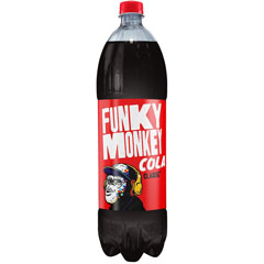 Напиток "FUNKY MONKEY" Cola газированный безалкогольный ПЭТ 0,5 л./скидки не действуют/(12)