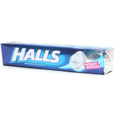 Леденцы "HALLS" оригинальные 25 гр./в упаковке 12 шт.//скидки не действуют/(12)
