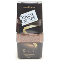 Кофе "CARTE NOIRE" растворимый сублимированный ст/б 95 гр.(6)