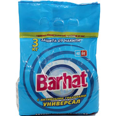 Стиральный порошок "BARHAT" универсальный 3 кг./скидки не действуют/(4)