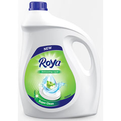 Моющее средство для посуды "ROYA" яблоко 3,5 л.(4)