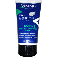 Крем для бритья "VIKING" sensitive для чувствительной кожи туба 150 мл.(9)
