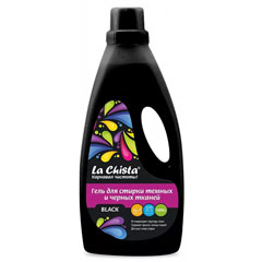 Моющее средство для стирки "LA CHISTA" гель black для темных и черных тканей 1 л./скидки не действуют/(8)
