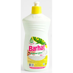 Моющее средство для посуды "BARHAT" нежные руки алоэ 500 мл./скидки не действуют/(21)