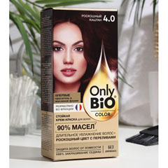 Краска для волос "ONLY BIO COLOR" тон 4.0 роскошный каштан 115 мл.(15)