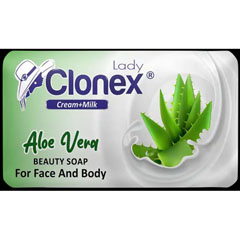 Мыло-крем "CLONEX" aloe vera 140 гр./скидки не действуют/(48)