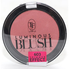 Румяна "TF LUMINOUS BLUSH" TBL-06 тон 603 пудровая с шиммер эффектом розовый персик 1 шт.(6)