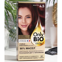 Краска для волос "ONLY BIO COLOR" тон 4.5 махагон 115 мл.(15)