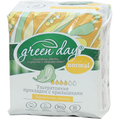 Прокладки "GREEN DAY" ultra night dry 7 шт.(24)