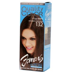 Краска-гель для волос "ESTEL QUALITY COLOR" 132 шоколадно-коричневый 1 шт.(20)