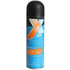 Дезодорант спрей "X STYLE" sport men 145 мл./скидки не действуют/(24)