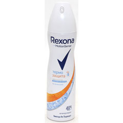 Дезодорант спрей антиперспирант "REXONA" термозащита 150 мл.(6)