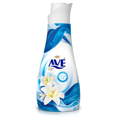 Кондиционер для белья "AVE" White Lily/голубой мягкие духи 1000 мл./скидки не действуют/(12)