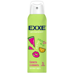 Дезодорант спрей "EXXE" Fruit kiss свежесть и нежность женский 150 мл.(24)