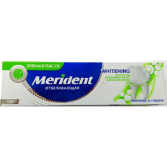 Зубная паста "MERIDENT" отбеливающая 130 гр.(48)