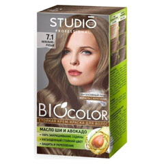 Краска для волос "BIOCOLOR" тон 7,1 пепельно-русый 1 шт.(12)