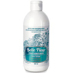Бальзам-кондиционер для волос "BELLE FLEUR" для окрашенных и поврежденных 450 мл./скидки не действуют/(12)