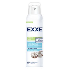 Дезодорант спрей "EXXE" Fresh spa невидимый женский 150 мл.(24)