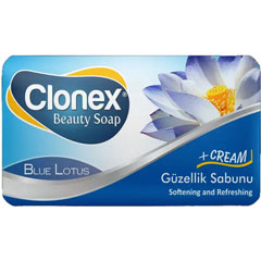 Мыло-крем "CLONEX" blue lotus/голубой лотос 125 гр./скидки не действуют/(48)