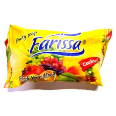 Мыло туалетное "FARISSA" cocktail/фруктовый коктейль 65 гр./скидки не действуют/(96)