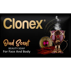 Мыло-крем "CLONEX" oud scent/аромат уда парфюмированное 125 гр./скидки не действуют/(48)