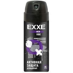 Дезодорант спрей "EXXE MEN" vibe/активная защита мужской 150 мл.(24)