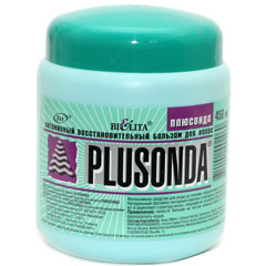 Бальзам для волос "BIELITA PLUSONDA" витаминный восстановительный 450 мл.(18)