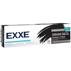 Зубная паста "EXXE" черная с углем 100 мл.(27)