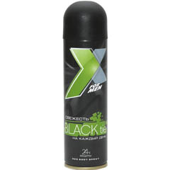 Дезодорант спрей "X STYLE" black tie men 145 мл./скидки не действуют/(24)
