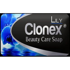 Мыло-крем "CLONEX" lily/лилия 110 гр./скидки не действуют/(48)