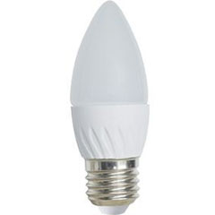 Лампа светодиодная "ECOLA" свеча LED 5W 220V Е27 4000K 1 шт./скидки не действуют/(1)